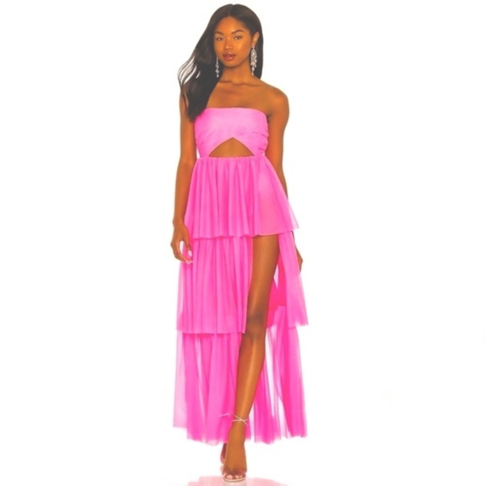 For love and Lemons Maxi Dress Hot Pink